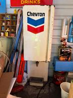 CHEVRON oude olie bar garage, Ophalen, Gebruikt, Gebruiksvoorwerp