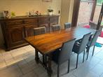 Massief kerselaar eetkamer, vanaf 15 augustus, Huis en Inrichting, Complete eetkamers, Ophalen, Gebruikt