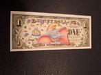 Disney 1 dollar biljet 2005  D serie unc, Postzegels en Munten, Bankbiljetten | Amerika, Ophalen of Verzenden
