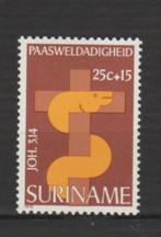 Suriname 1978 Pâques 25+15 centimes **, Timbres & Monnaies, Timbres | Surinam, Envoi, Non oblitéré