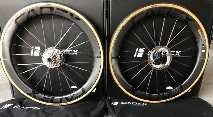 CADEX wheels Ultra 50 Disc Tubless, Fietsen en Brommers, Fietsonderdelen, Zo goed als nieuw, Racefiets, Wiel, Ophalen