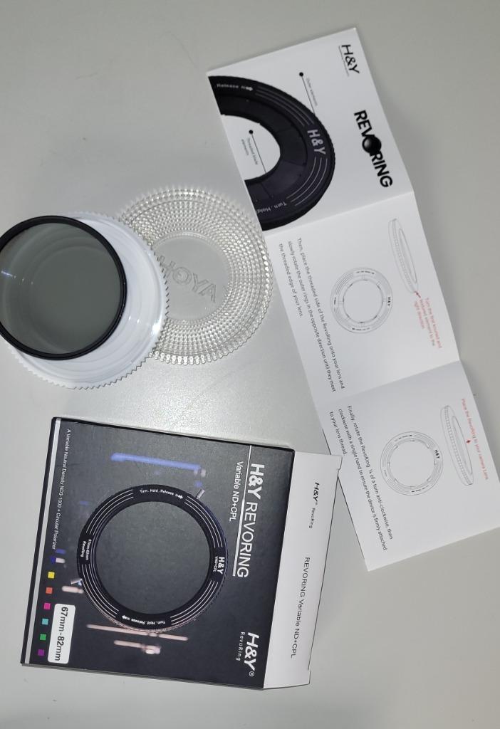 H&Y revoring ND & CPL filter 67-82mm, Audio, Tv en Foto, Foto | Lenzen en Objectieven, Zo goed als nieuw, Accessoires, Ophalen of Verzenden