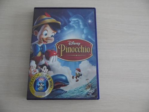 PINOCCHIO DISNEY, Cd's en Dvd's, Dvd's | Tekenfilms en Animatie, Zo goed als nieuw, Amerikaans, Tekenfilm, Alle leeftijden, Ophalen of Verzenden