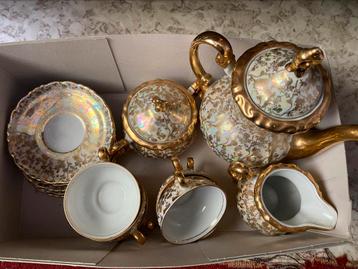 Verguld servies Mitterteich Bavaria beschikbaar voor biedingen