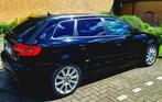 * AUDI A3 S-LINE SPORTBACK BENZINE EURO 5 *, Auto's, Audi, Voorwielaandrijving, Euro 5, Zwart, Zwart