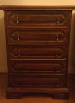 Commode  à tiroirs en bois, Maison & Meubles, Armoires | Commodes, Enlèvement