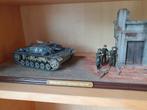 Diorama Tweede Wereldoorlog panzer 1/35, Ophalen of Verzenden, Zo goed als nieuw, Diorama