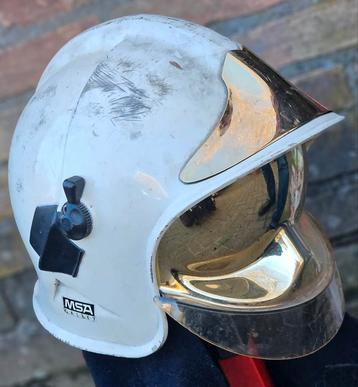 Brandweerhelm brandweer MSA Gallet casque pompier  beschikbaar voor biedingen