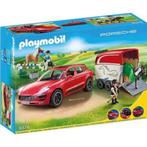 Porsche Macan GTS avec van et chevaux - Playmobil 9376, Ophalen of Verzenden, Zo goed als nieuw, Complete set