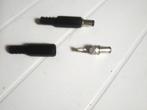 DC mannelijke Jack connector 2,1 mm / 5 mm, Elektronische apparatuur, Nieuw, Ophalen of Verzenden