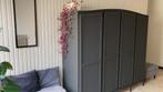 4 deurskast eik, Huis en Inrichting, Ophalen, Gebruikt