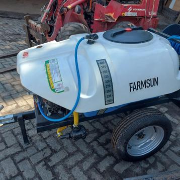 sproeivat 400l met benzinemotor en nieuwe messtofstrooier, Enlèvement