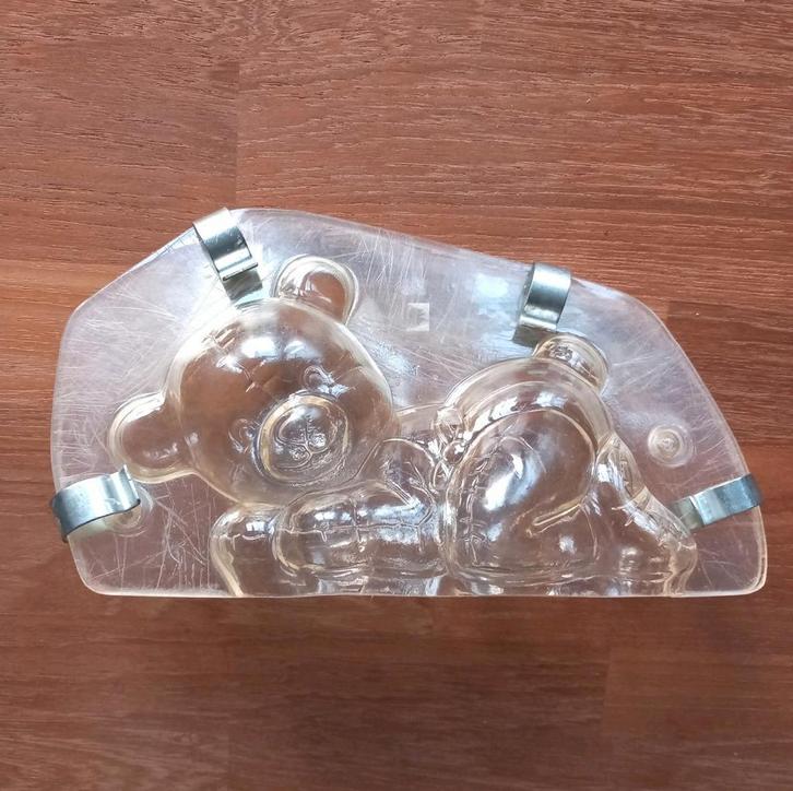 Chocoladevorm Teddybeertje, Hobby en Vrije tijd, Taarten en Cupcakes maken, Gebruikt, Ophalen of Verzenden