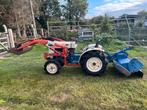 Mitsubishi D1300FD met voorlader en grondfrees, Ophalen, Gebruikt, Tot 80 Pk, Overige merken