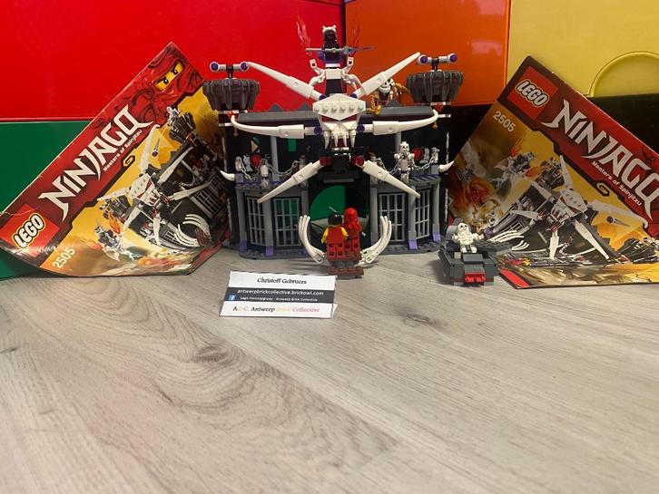 Lego Ninjago - 2505 - Garmadon's Dark Fortress, Kinderen en Baby's, Speelgoed | Duplo en Lego, Zo goed als nieuw, Lego, Complete set