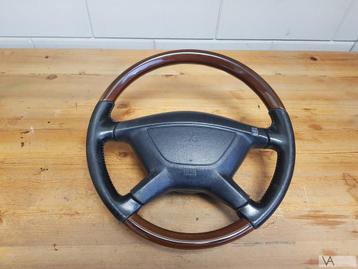 Mitsubishi Galant  1996 - 2002 houten stuur met airbag NARDI