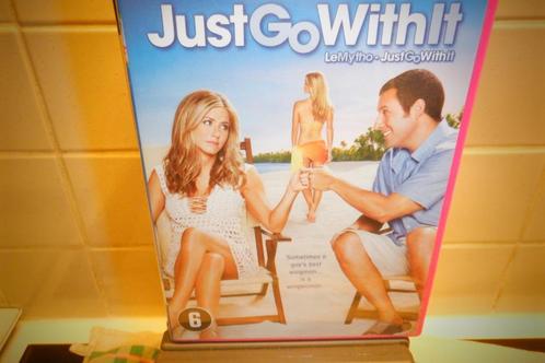 DVD Just Go With It.(Adam Sandler & Jennifer Aniston), Cd's en Dvd's, Dvd's | Komedie, Zo goed als nieuw, Romantische komedie