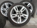 Winterbanden met alu velg, Auto-onderdelen, Banden en Velgen, Ophalen, Gebruikt, Banden en Velgen, 17 inch