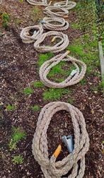 Sterke gevlochten touwen – ideaal voor fitness, klimmen,…, Sport en Fitness, Ophalen, Gebruikt