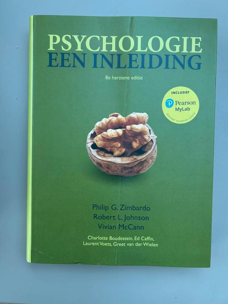 Philip Zimbardo - Psychologie, inleiding,8e herziene editie, Boeken, Schoolboeken, Nederlands, Ophalen