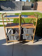 Wasrekje met 2 wasmanden (2 stuks), Caravans en Kamperen, Ophalen, Zo goed als nieuw