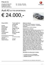 Audi A3 Occasion, Autos, Entreprise, Achat, A3