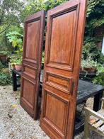 ANTIEKE DEUR BINNENDEUR PANEELDEUR MASSIEF HOUT, Doe-het-zelf en Bouw, Deuren en Vliegenramen, Ophalen, Zo goed als nieuw, Hout