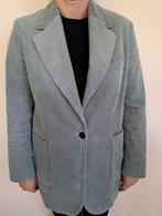 Grijs groene blazer ribfluweel Bellerose maat 0, Kleding | Dames, Ophalen of Verzenden, Zo goed als nieuw, Grijs, Jasje