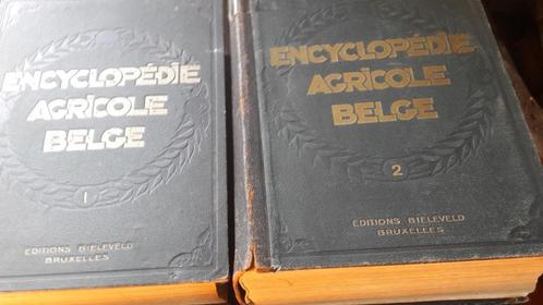 Encyclopedie de l Agriculture  Belge ( 2 vol), Livres, Encyclopédies, Utilisé, Série complète, Autres sujets/thèmes, Enlèvement