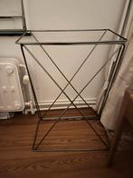 Table en verre avec pieds tubulaires, Antiek en Kunst, Antiek | Meubels | Tafels, Ophalen