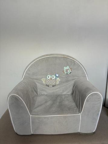 Tiamo Kinderfauteuil Uil Grijs beschikbaar voor biedingen