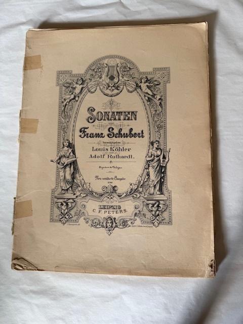 Franz Schubert – Sonaten Band II, Muziek en Instrumenten, Bladmuziek, Gebruikt, Artiest of Componist, Klassiek, Piano, Ophalen of Verzenden