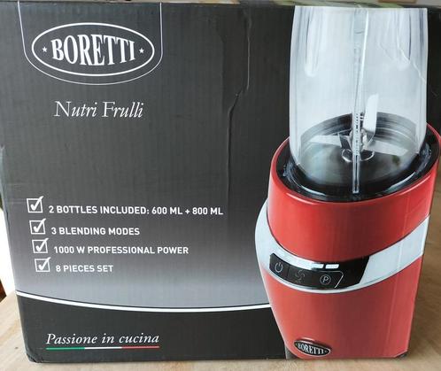 Blender Boretti 1000w robot nieuw 70€ ipv129€, Elektronische apparatuur, Blenders, Nieuw, Powerblender, Ophalen