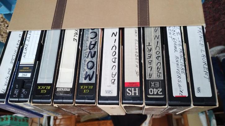 K7 VHS-set over royalty's, Diversen, Overige Diversen, Gebruikt, Ophalen