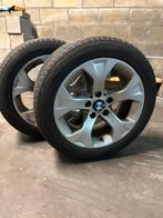 BMW X1 winterbanden 225/50R17 met 2 verschillende velgen., Ophalen, Gebruikt