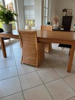 Tafel in massief teak, Huis en Inrichting, Ophalen, Gebruikt
