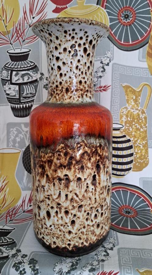 Fatlava vaas, West Germany, Antiek en Kunst, Antiek | Keramiek en Aardewerk, Ophalen