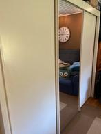 Grote witte kleedkast, Huis en Inrichting, Kasten | Kleerkasten, Ophalen, Gebruikt, 200 cm of meer, Met hangruimte