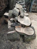 Eikenhout, Tuin en Terras, Brandhout, Ophalen of Verzenden, Eikenhout, Blokken