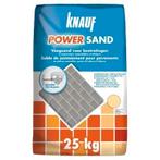 Knauf Powersand donkergrijs 3 ongeopende zakken 25 kg, Tuin en Terras, Ophalen, Nieuw