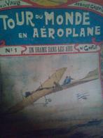 Ancienne bd ' tour du monde en aéroplane, Livres, Plusieurs BD, Enlèvement ou Envoi, Utilisé