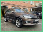 Volkswagen Tiguan 1.4 TSI Sport R-Line 4Motion 160pk, Auto's, Volkswagen, Euro 5, USB, Zwart, 4 cilinders