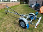 Boottrailer 650kg, Watersport en Boten, Vis- en Consoleboten, Ophalen, Zo goed als nieuw