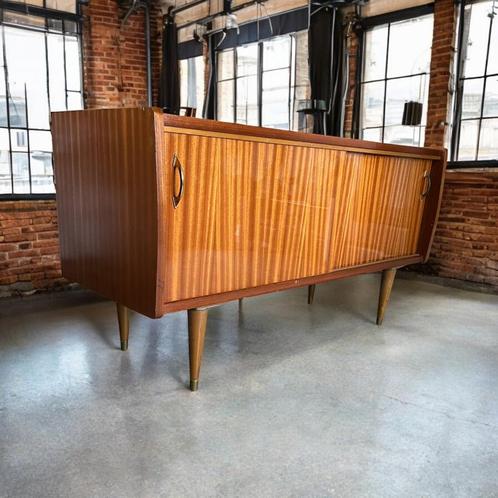 Vintage tv meubel /Lowboard / lage kast, Huis en Inrichting, Kasten |Televisiemeubels, Gebruikt, Ophalen