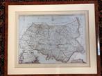 Landkaart Carte topographique Pays de Waes (facsimile), Antiek en Kunst, Ophalen