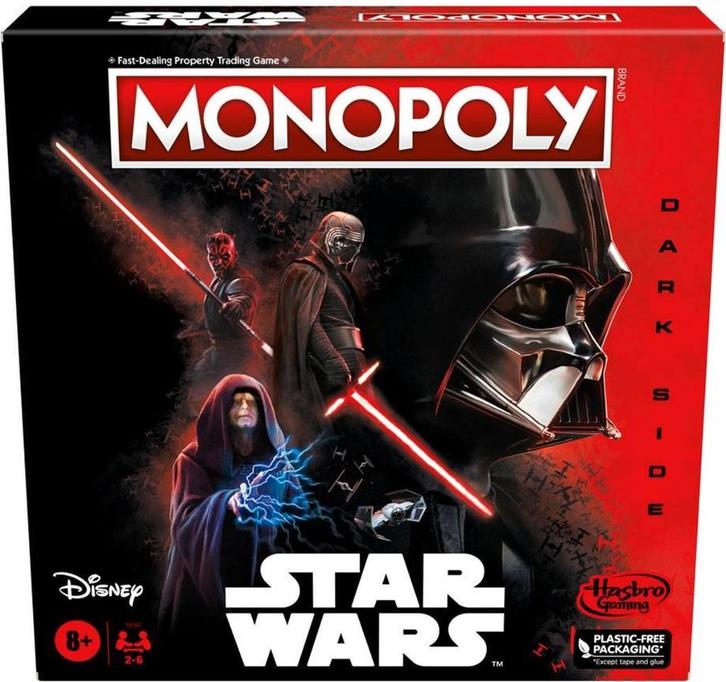 Monopoly - Star Wars - Dark Side - English, Hobby en Vrije tijd, Gezelschapsspellen | Bordspellen, Nieuw, Vijf spelers of meer