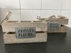 18 decoratieve bakjes petities Fleurs, Ophalen, Zo goed als nieuw