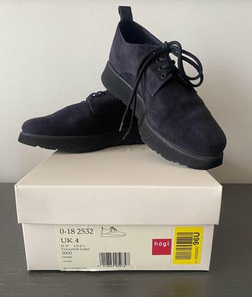 Derbies Högl bleu marine en daim – élégantes et confortables beschikbaar voor biedingen