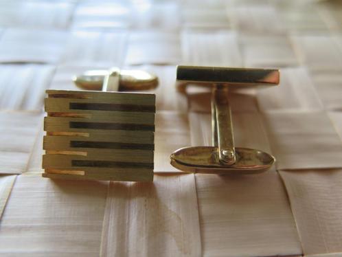 manchetknopen, Handtassen en Accessoires, Manchetknopen, Gebruikt, Overige materialen, Ophalen of Verzenden