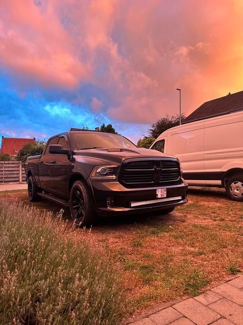 Dodge ram sport marge, Auto's, Dodge, Particulier, RAM 1500, LPG, Zwart, Leder, Ophalen